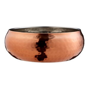 Dekorativní mísa v barvě růžového zlata Premier Housewares Hammered, ⌀ 12 cm