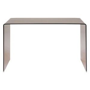 Skleněný pracovní stůl Kare Design Visible Amber, 125 x 60 cm