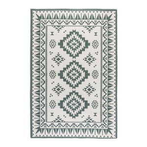 Krémovo-zelený  venkovní koberec 120x170 cm Gemini – Elle Decoration
