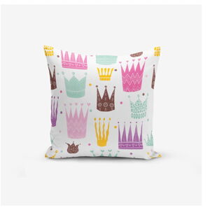 Dětský povlak na polštář Colorful Crown - Minimalist Cushion Covers