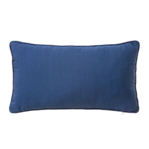 Modrý polštář Unimasa Love, 30 x 50 cm