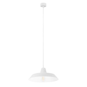 Bílé závěsné svítidlo Bulb Attack Cinco, ∅ 35 cm