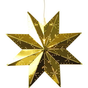 Vánoční světelná dekorace ve zlaté barvě Classic - Star Trading