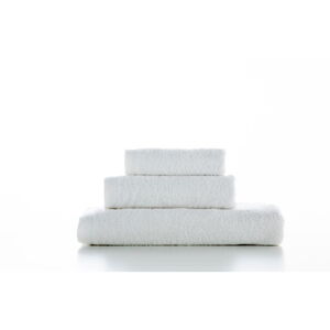 Sada 3 bílých bavlněných ručníků El Delfin Lisa Coral, 70 x 140 cm