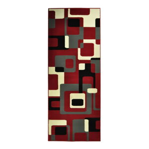 Červený koberec Hanse Home Hamla Retro, 160 x 230 cm