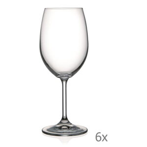 Sada 6 sklenic na víno Crystalex Lara, 350 ml