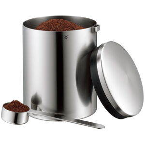 Dóza na kávu z nerezové oceli Cromargan® WMF Kult, výška 13,5 cm