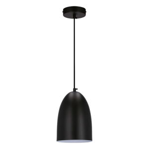 Černé závěsné svítidlo s kovovým stínidlem ø 14 cm Icaro – Candellux Lighting