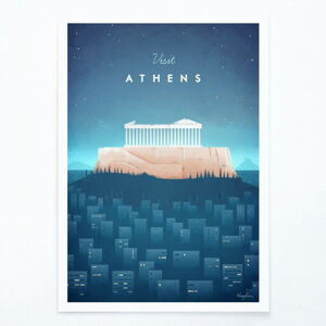 Plakát Travelposter Athens, A3