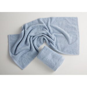 Světle modrý bavlněný ručník El Delfin Lisa Coral, 30 x 50 cm