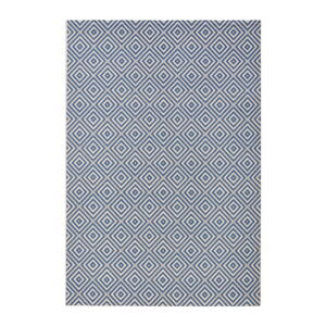 Modrý venkovní koberec Bougari Karo, 140 x 200 cm