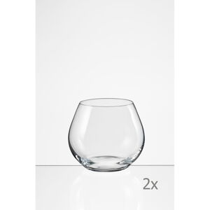 Sada 2 sklenic Crystalex Amoroso, 340 ml