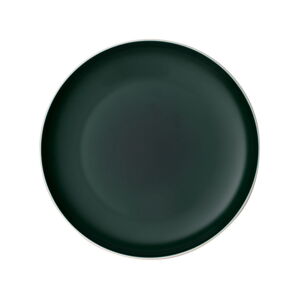 Bílo-zelený porcelánový talíř Villeroy & Boch Uni, ⌀ 24 cm