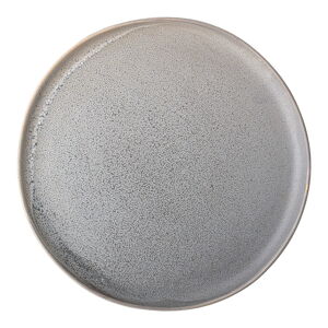 Šedý kameninový talíř Bloomingville Kendra, ø 27,5 cm