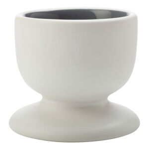 Antracitovo-bílý porcelánový kalíšek na vejce Maxwell & Williams Tint