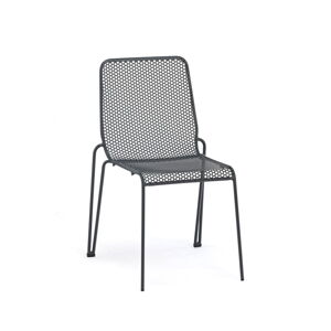 Sada 4 šedých zahradních židlí Ezeis Ambroise