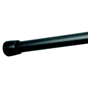 Černá konzole na sprchový závěs s nastavitelnou délkou iDesign Cameo