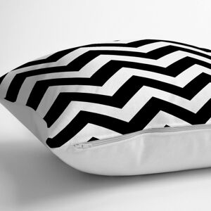 Povlak na polštář s příměsí bavlny Minimalist Cushion Covers Scribble, 70 x 70 cm