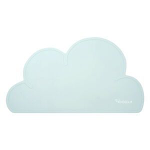 Modré silikonové prostírání Kindsgut Cloud, 49 x 27 cm
