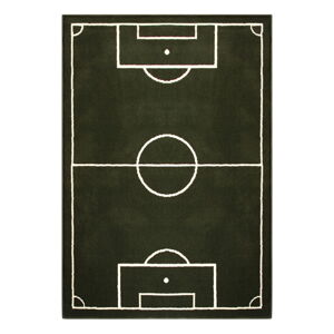 Dětský zelený koberec Hanse Home Football Field, 80 x 150 cm