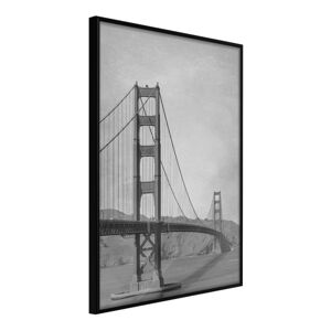 Plakát v rámu Artgeist Bridge in San Francisco II, 20 x 30 cm
