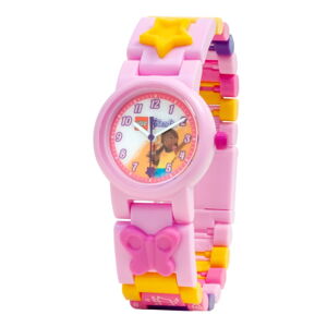 Růžové náramkové hodinky se skládacím řemínkem LEGO® Andrea