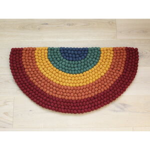 Dětský kuličkový vlněný koberec Wooldot Ball Rugs Rainbow Multi