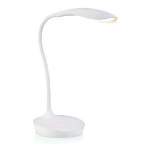Bílá stolní lampička s USB portem Markslöjd Swan