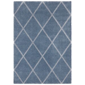 Modro-šedý koberec Elle Decor Maniac Lunel, 80 x 150 cm