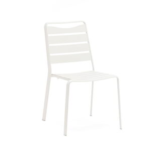 Bílé kovové zahradní židle v sadě 4 ks Spring – Ezeis