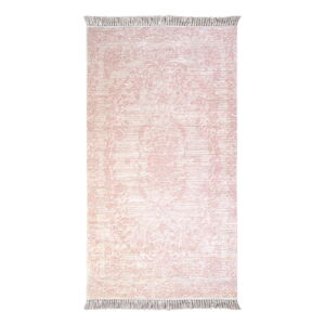 Růžový koberec Vitaus Hali Gobekli, 50 x 80 cm