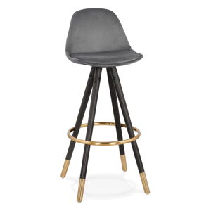 Tmavě šedá barová židle Kokoon Carry, výška sedáku 75 cm