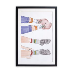 Zarámovaný plakát Really Nice Things Feet 40 x 60 cm