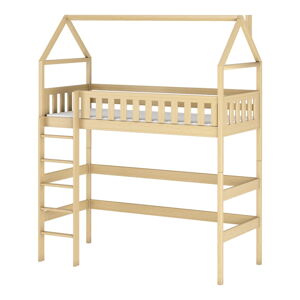Domečková/vyvýšená dětská postel 70x160 cm Otylia - Lano Meble