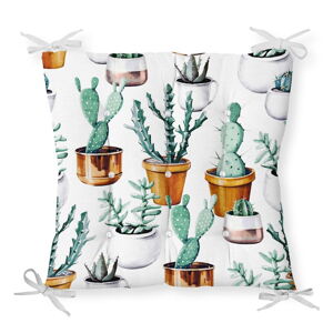 Podsedák s příměsí bavlny Minimalist Cushion Covers Cactus in Pot, 40 x 40 cm