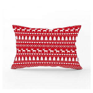 Vánoční povlak na polštář Minimalist Cushion Covers Holiday Ornaments, 35 x 55 cm