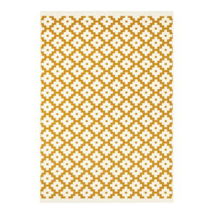 Žlutý koberec Hanse Home Celebration Raggo, 160 x 230 cm