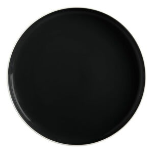 Černý porcelánový talíř Maxwell & Williams Tint, ø 20 cm