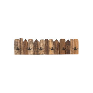 Dřevěný nástěnný věšák WOOX LIVING Nordic, délka 70 cm
