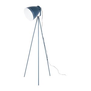 Tmavě modrá stojací lampa Laitmotiv Mingle