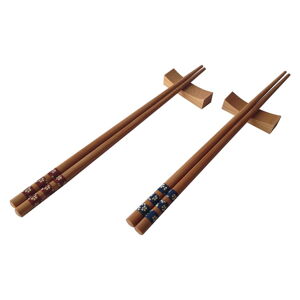 Sada 2 párů bambusových hůlek Focaccio