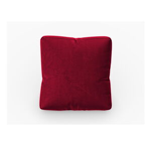 Červený sametový polštář k modulární pohovce Rome Velvet - Cosmopolitan Design
