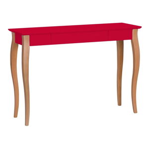 Červený psací stůl Ragaba Lillo, šířka 105 cm